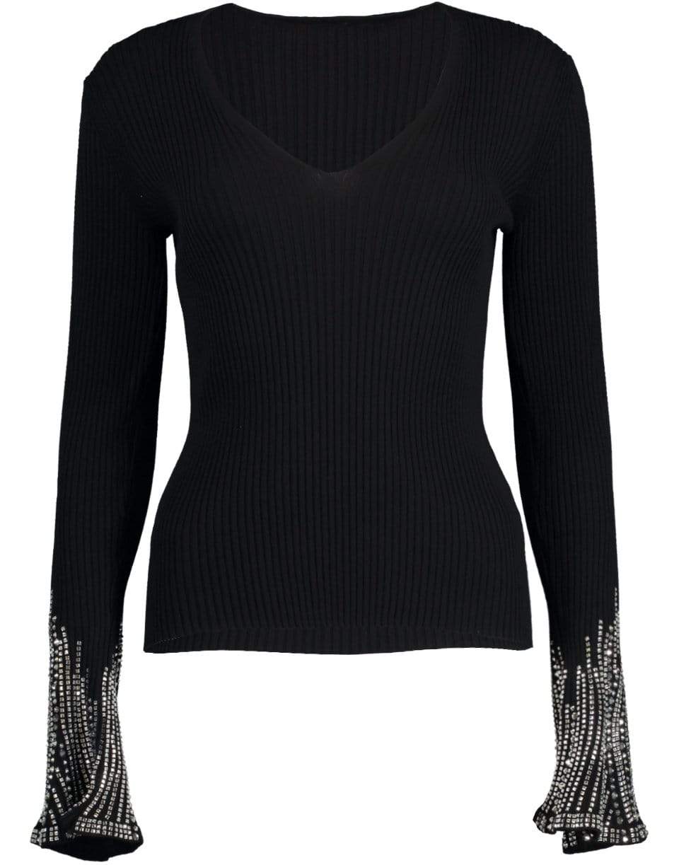 ERMANNO SCERVINO-Crystal Cuff Slim Knit-