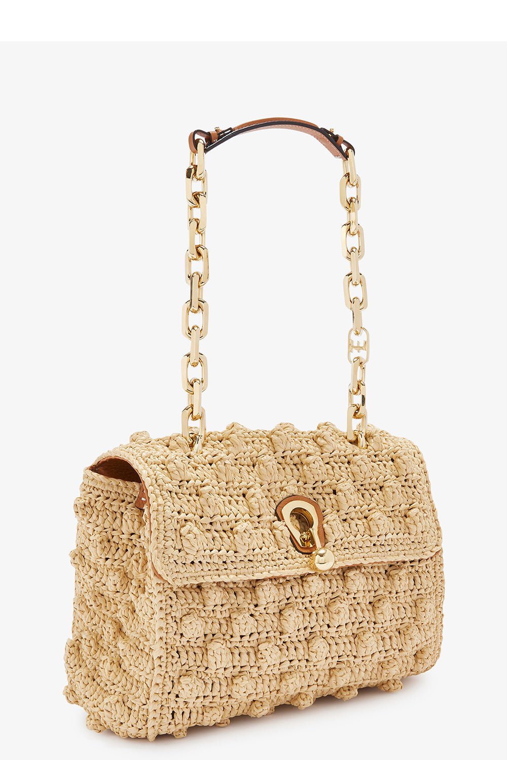 ERMANNO SCERVINO-Faubourg Bag - Raffia-BANNACRM