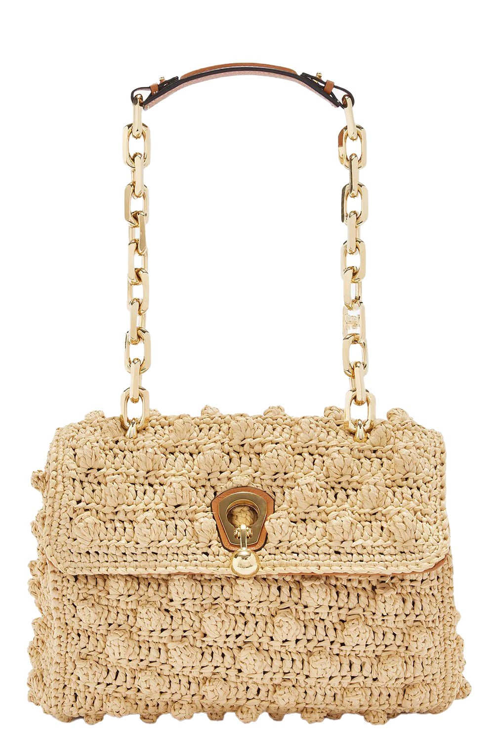 ERMANNO SCERVINO-Faubourg Bag - Raffia-BANNACRM