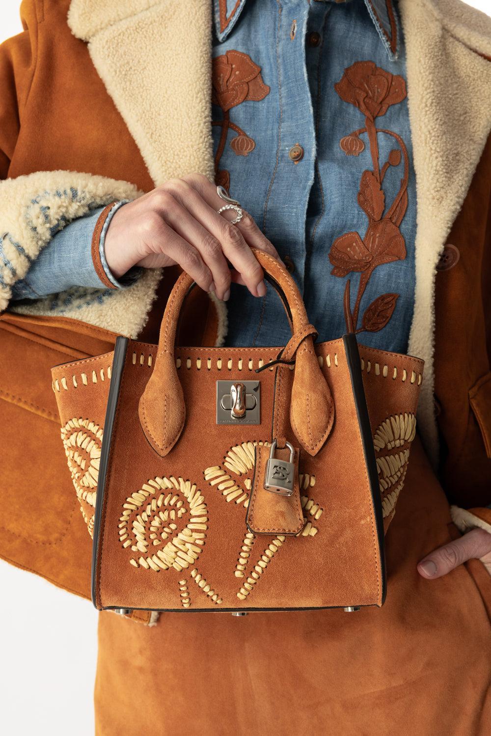 Mini Maggie Bag-CASHEW-O/S-HANDBAGTOP HANDLE-ERMANNO SCERVINO