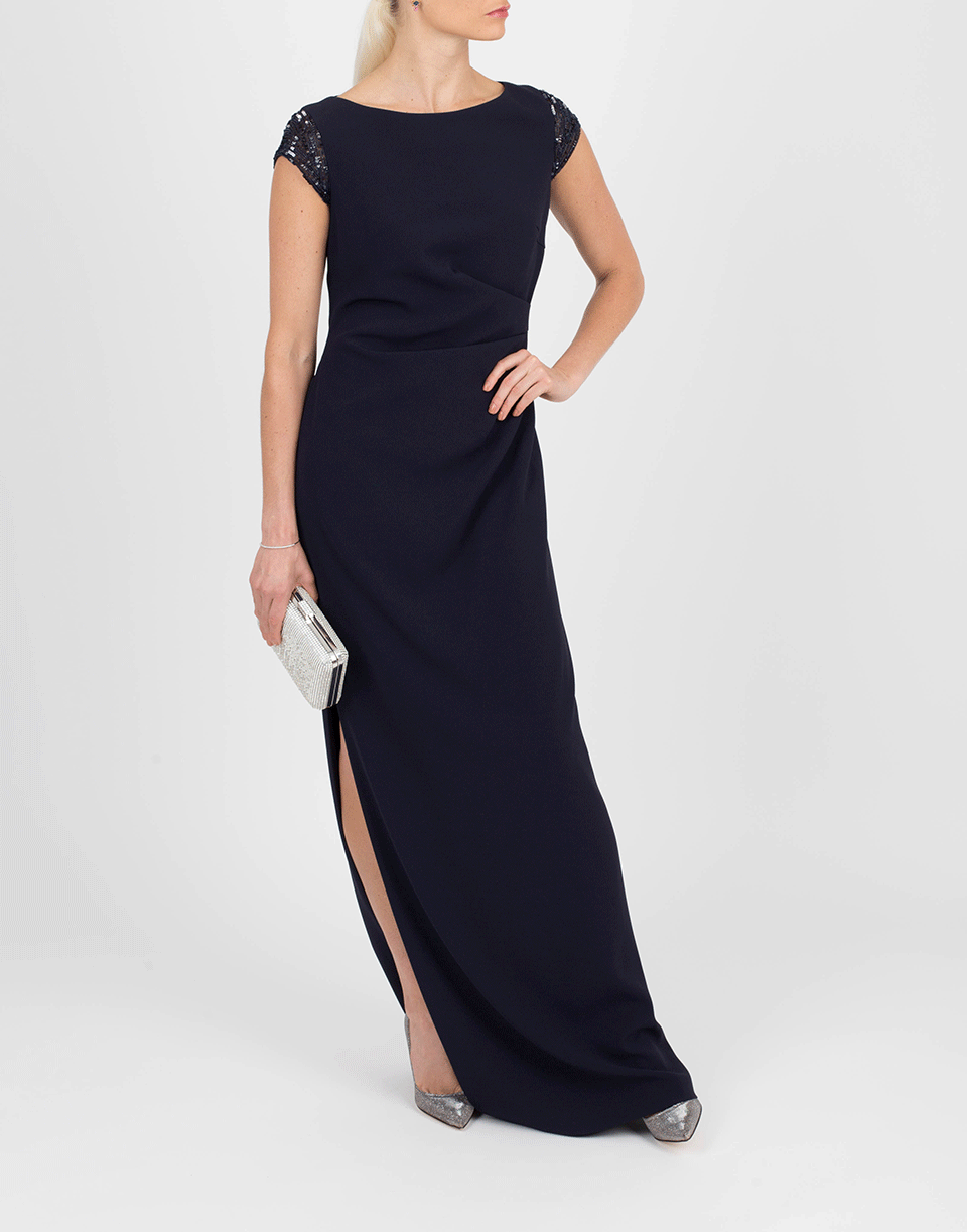 ESCADA-Geolla Beaded Gown-
