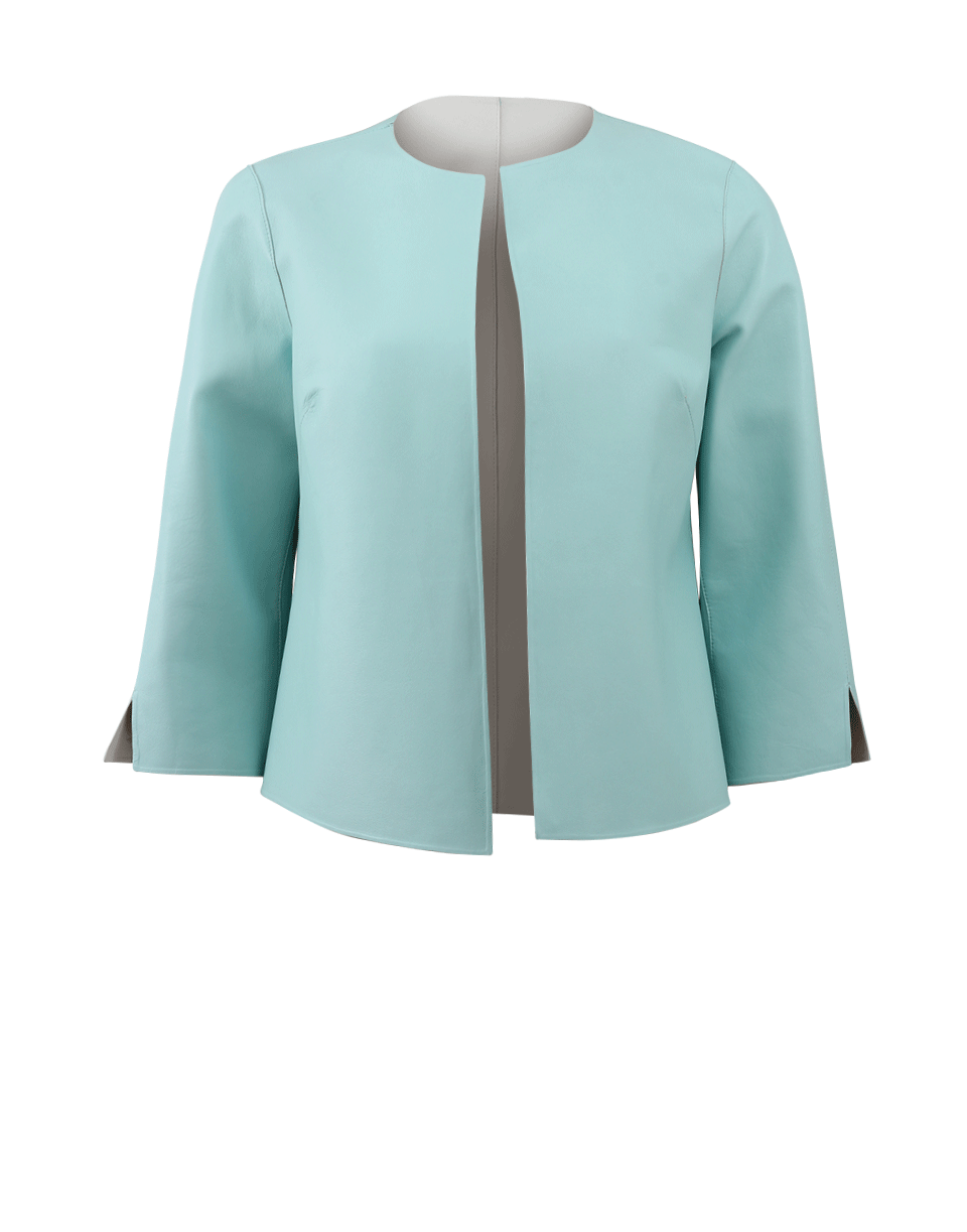 ESCADA-Lavezzi Leather Reversible Jacket-