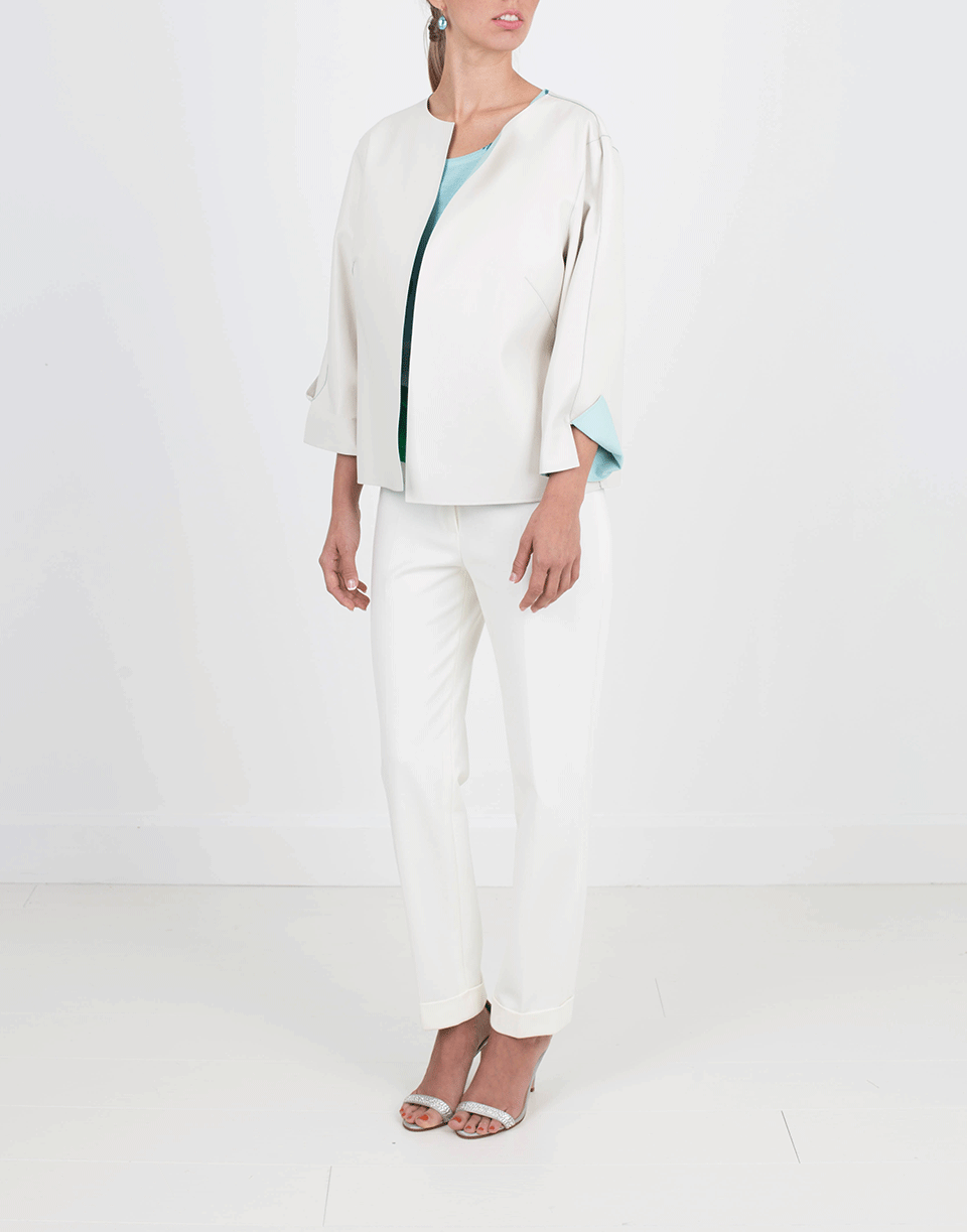 ESCADA-Lavezzi Leather Reversible Jacket-