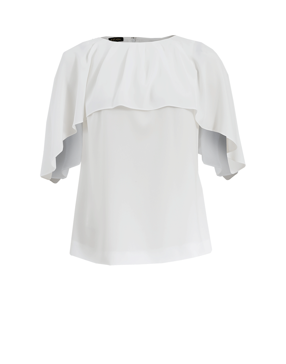 ESCADA-Neffelana Capelet Blouse-