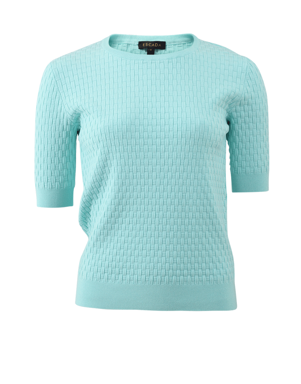 ESCADA-Sabey Short Sleeve Blouse-