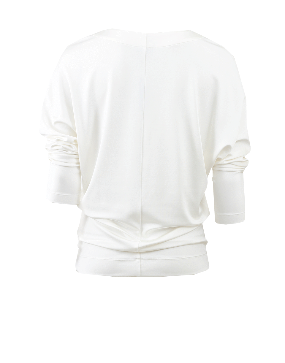 ESCADA-Nanaya Split Neck Top-