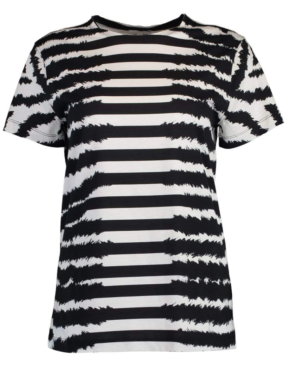 ESCADA SPORT-Eroka Short Sleeve Zebra Print Tee-