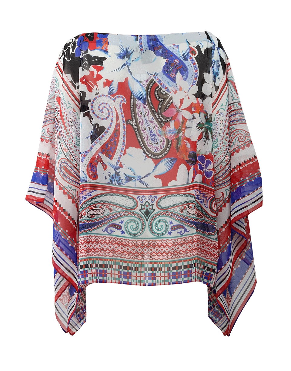 ETRO-Multi-Color Poncho-MULTI