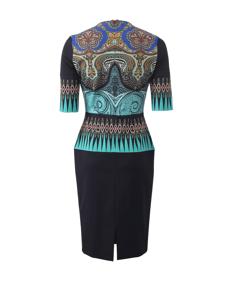 ETRO-Paisley Jersey Dress-