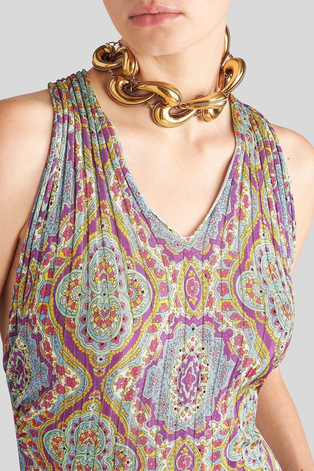 ETRO-Reversible Printed Dress-