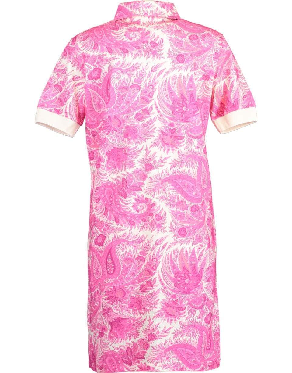 ETRO-Paisley Print Jersey Shirt Dress-