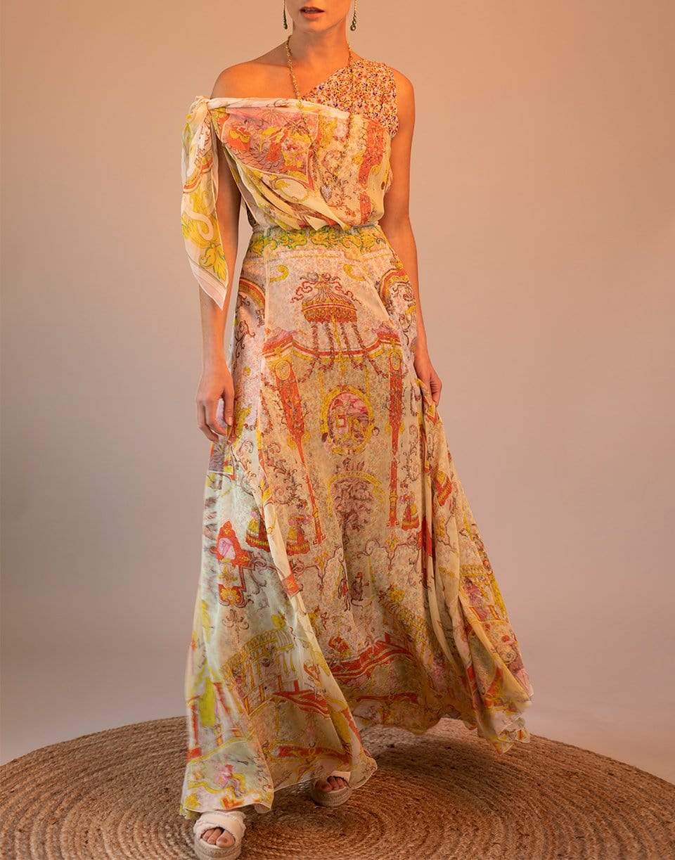 ETRO-Sleeveless Silk Printed Maxi Dress-ROSA