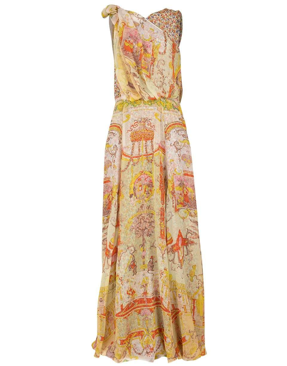 ETRO-Sleeveless Silk Printed Maxi Dress-ROSA