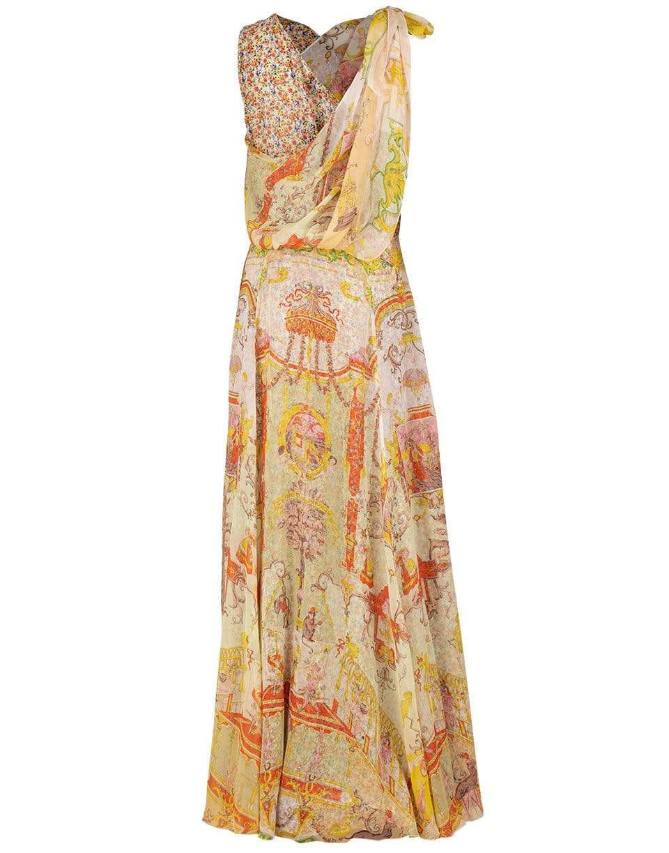 ETRO-Sleeveless Silk Printed Maxi Dress-ROSA