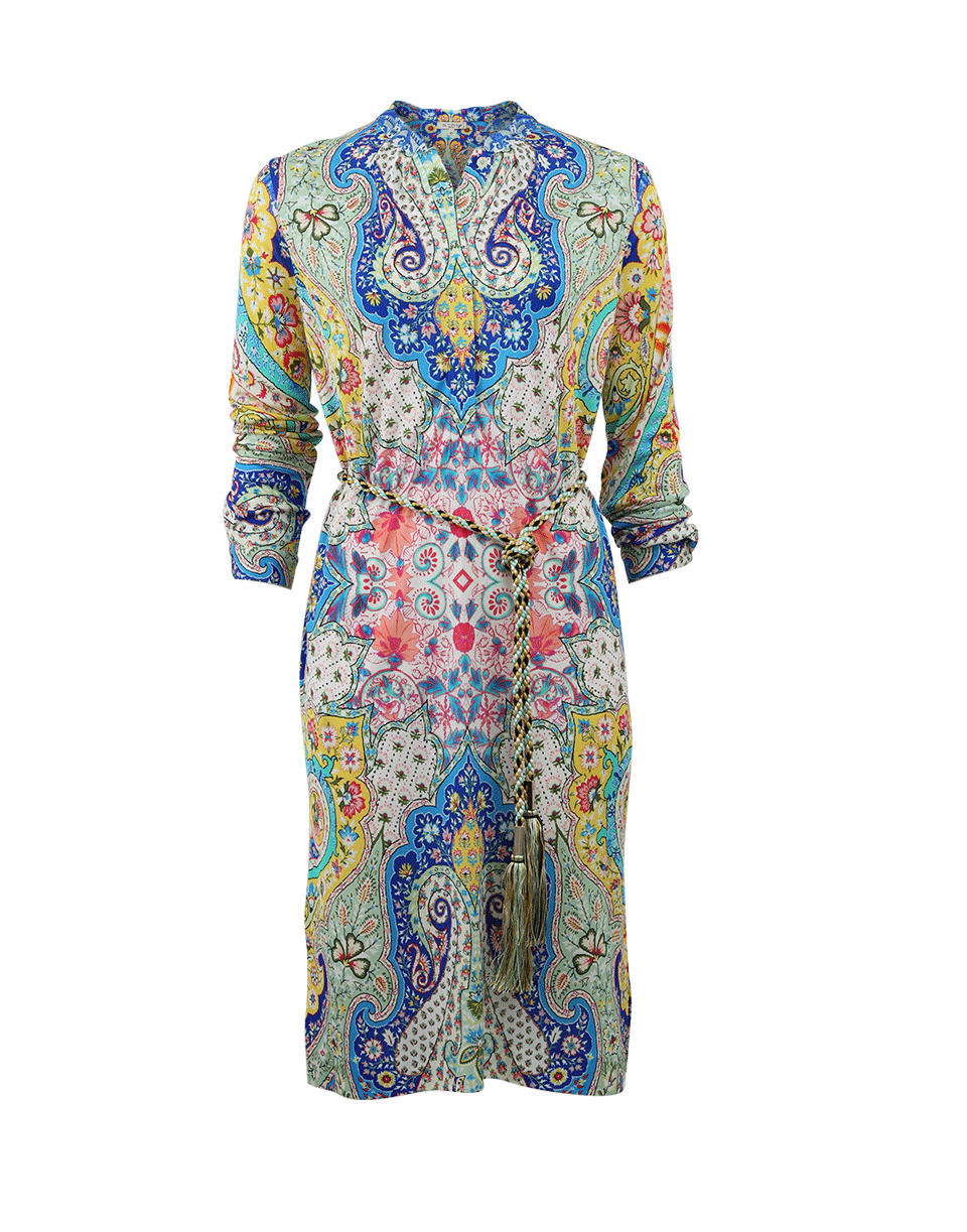 ETRO-Henley Print Dress-