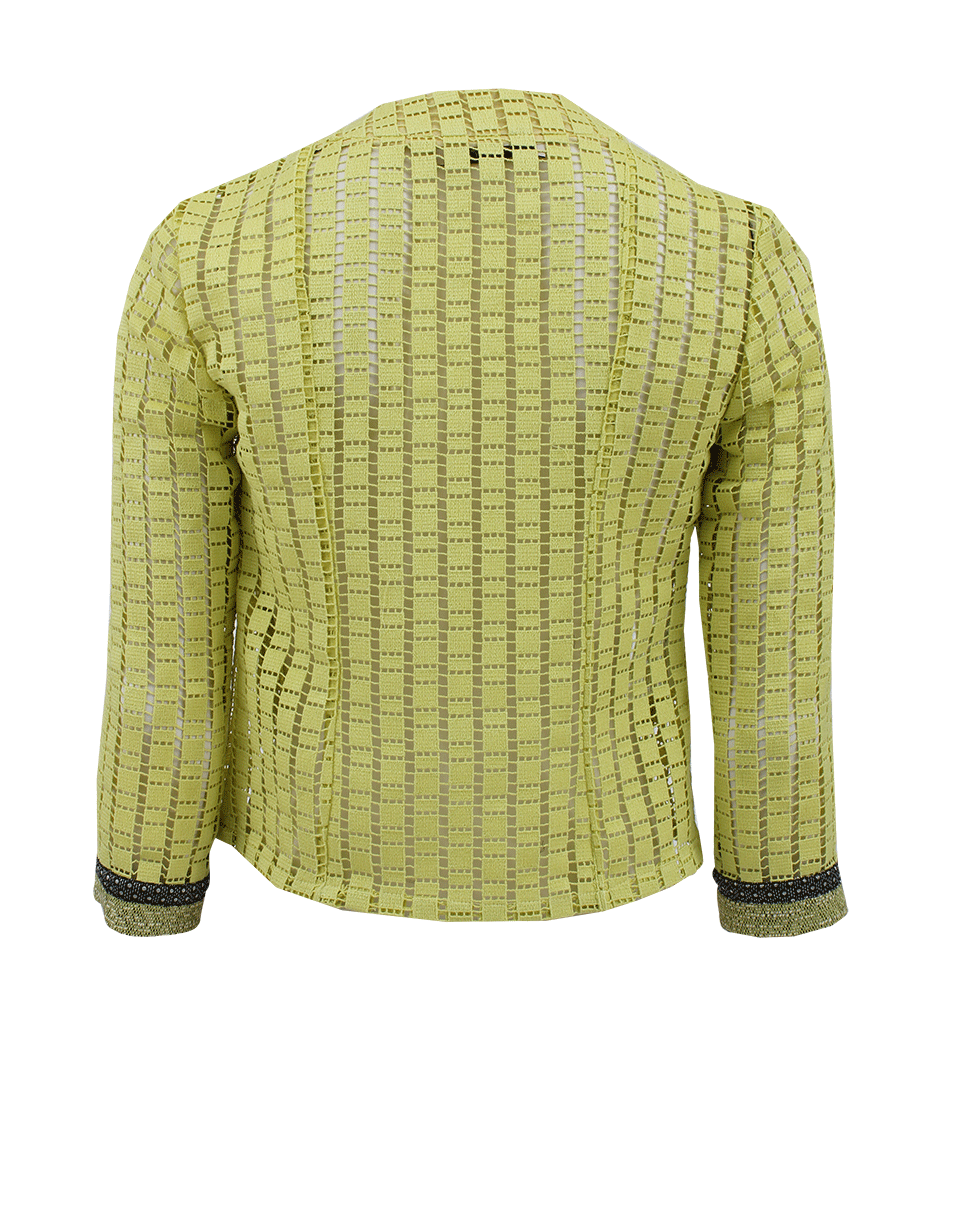 ETRO-Lace Cropped Jacket-
