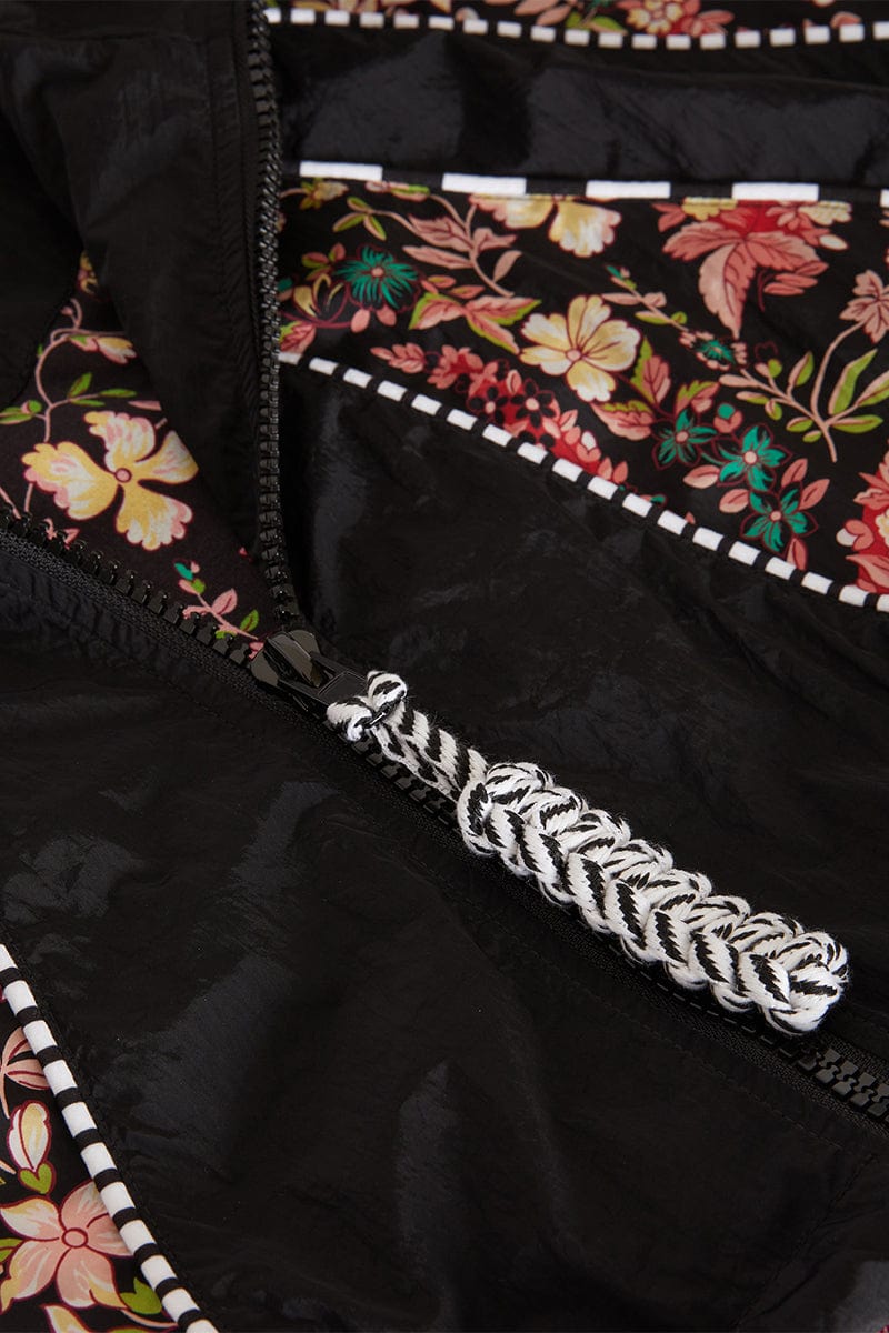 ETRO-Lotus Cropped Bomber Jacket-