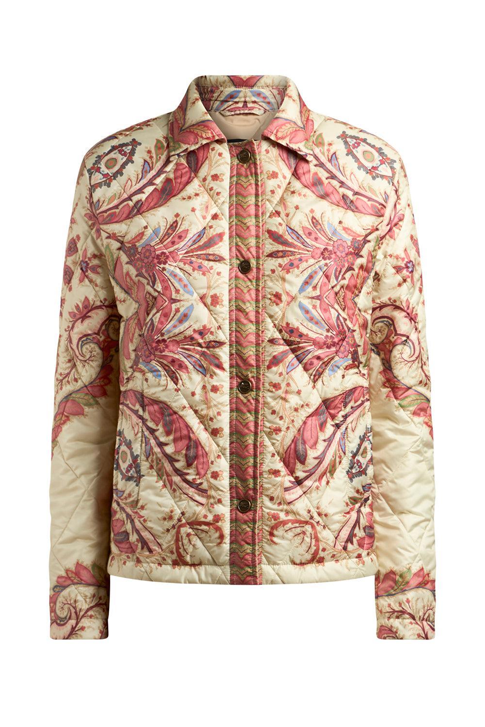 Collared Jacket-WH/PRINT-38-CLOTHINGJACKETCASUAL-ETRO