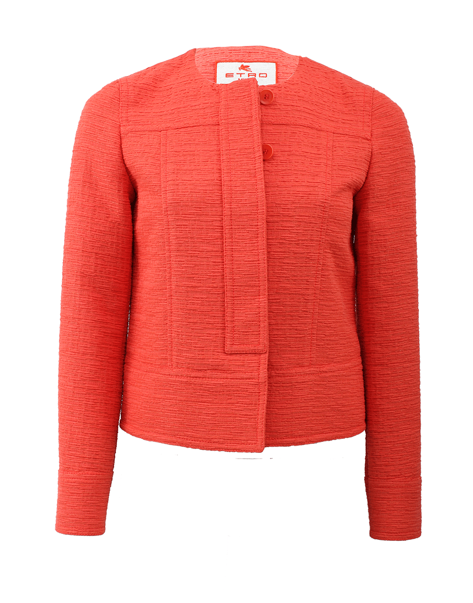 ETRO-Hidden Button Jacket-
