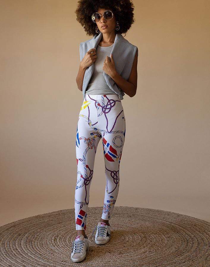 ETRO-Rope Printed Leggings-