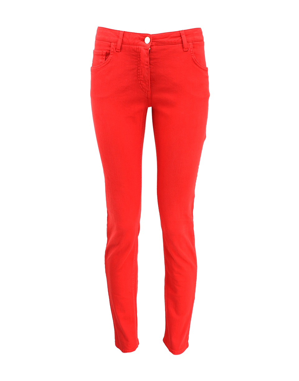 ETRO-Basic Stretch Jeans-