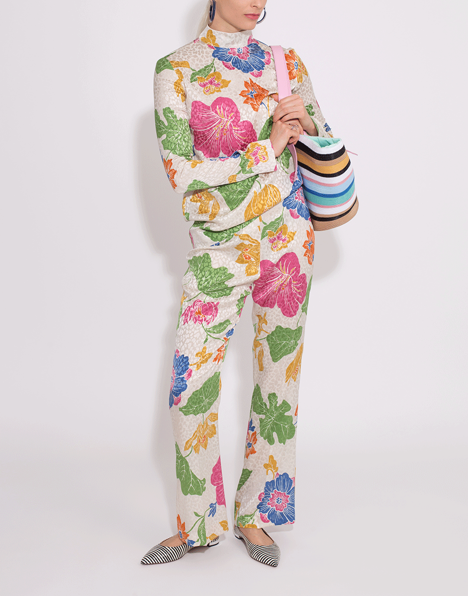 ETRO-Floral Print Pant-