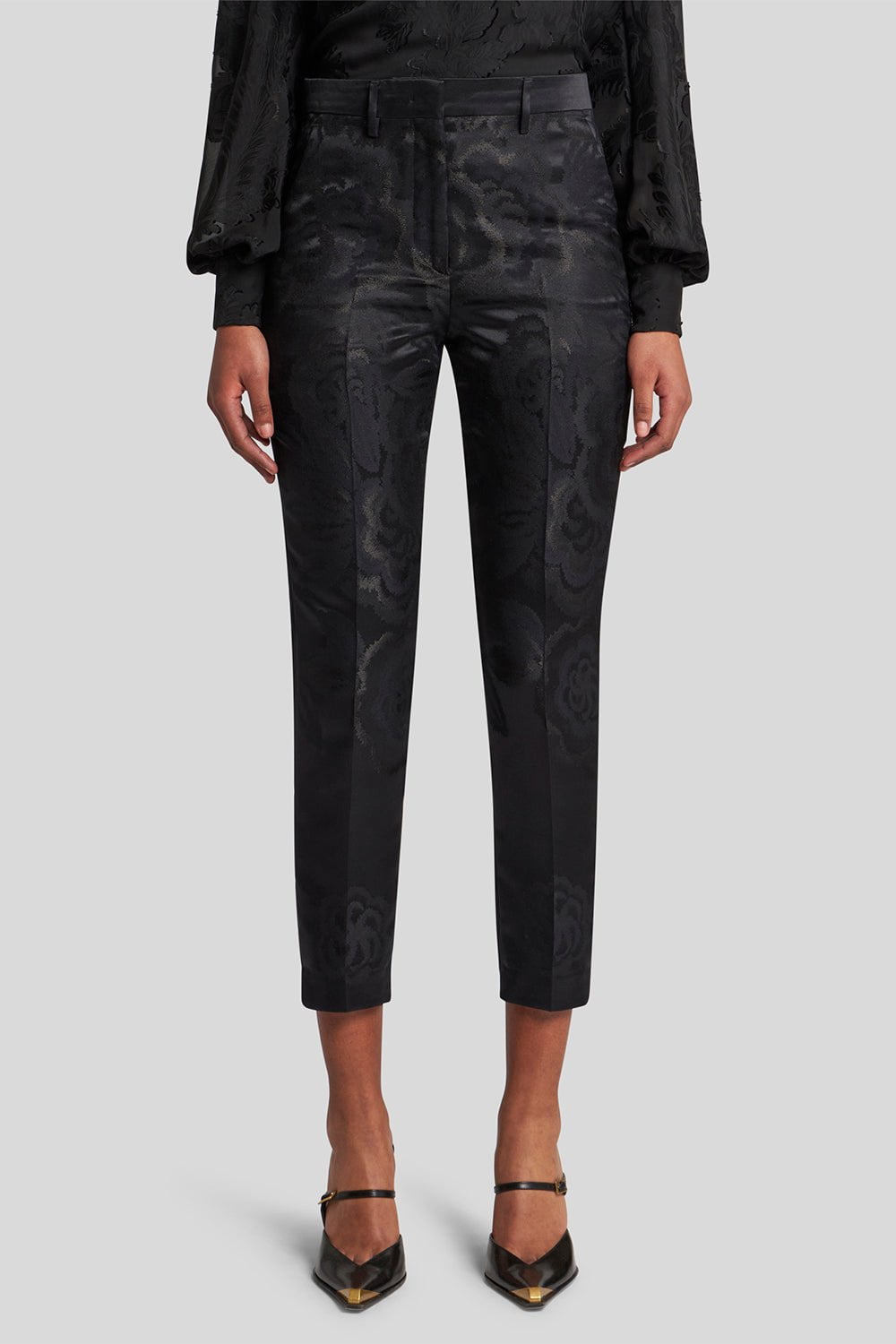 ETRO-Slim Fit Pant-