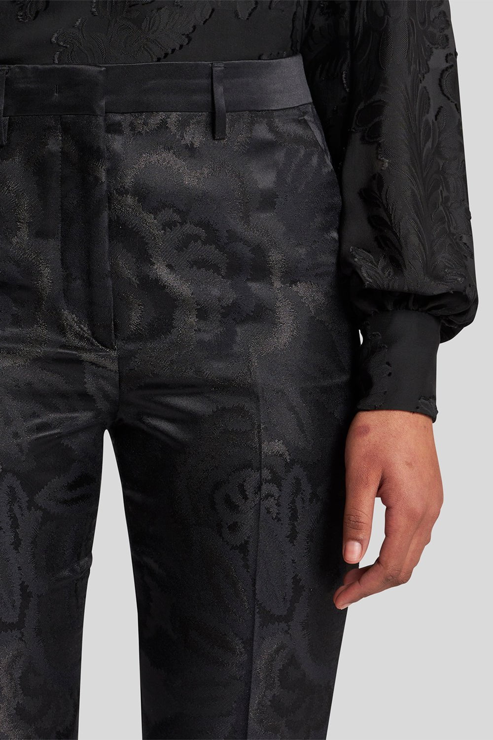ETRO-Slim Fit Pant-