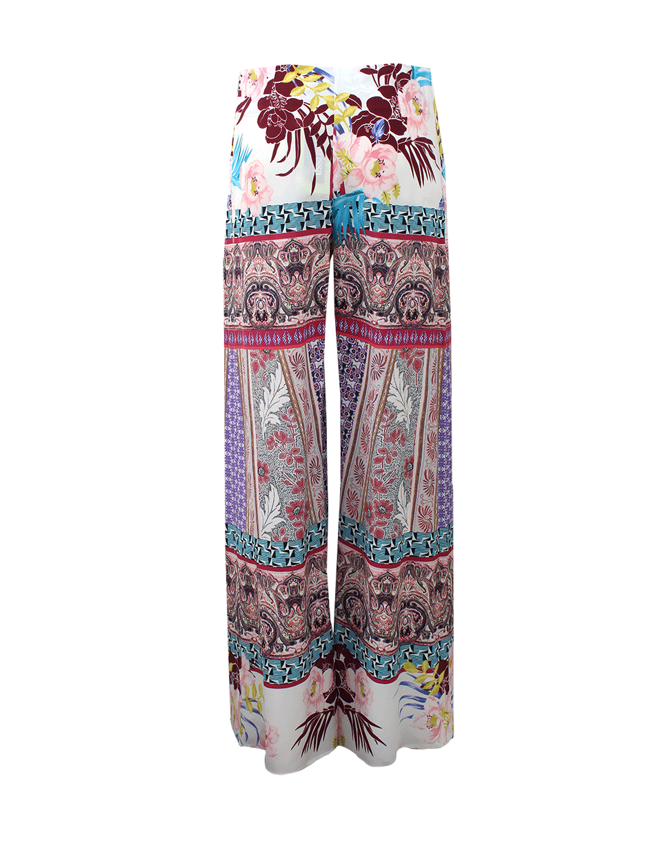 ETRO-Paisley Detail Pant-