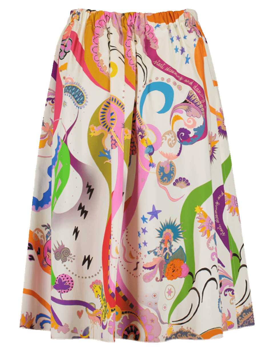 ETRO-Elastic Waist Skirt-
