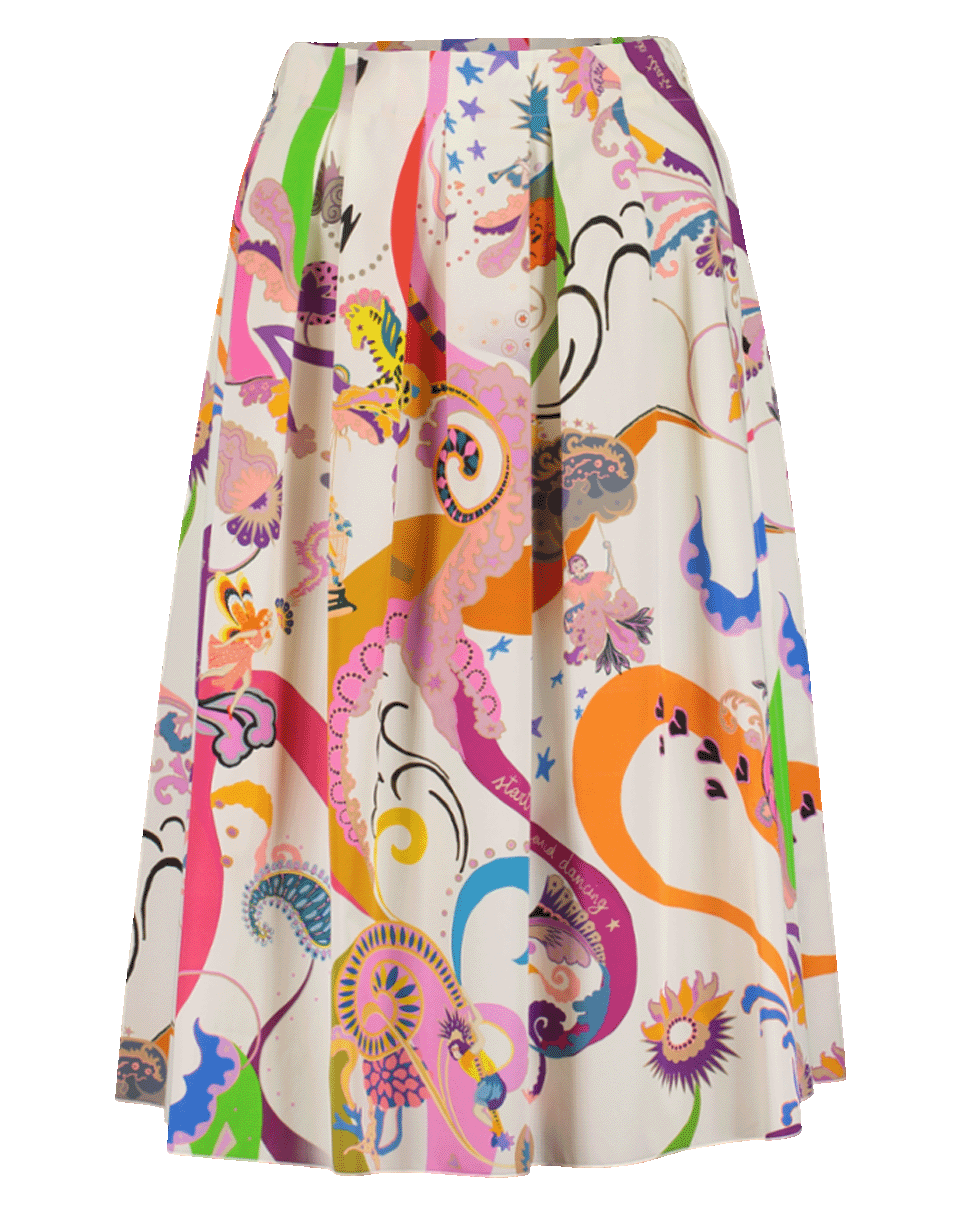 ETRO-Elastic Waist Skirt-