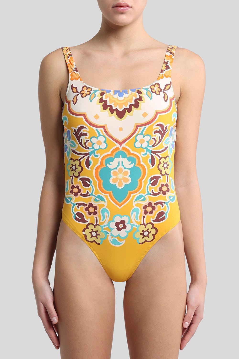 Printed One Piece-YELLOW PRINT-S-CLOTHINGSWIM-ETRO