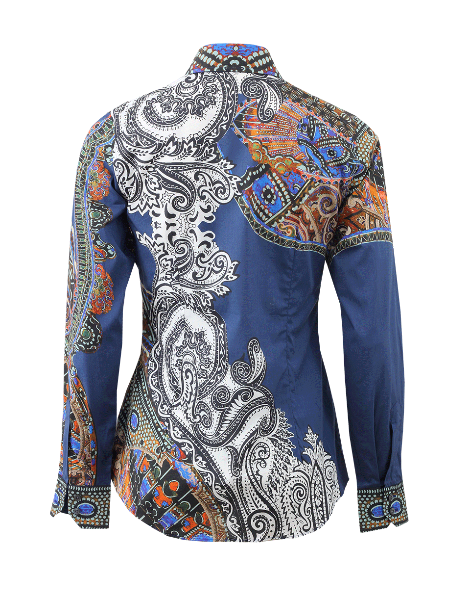 ETRO-Paisley Print Blouse-