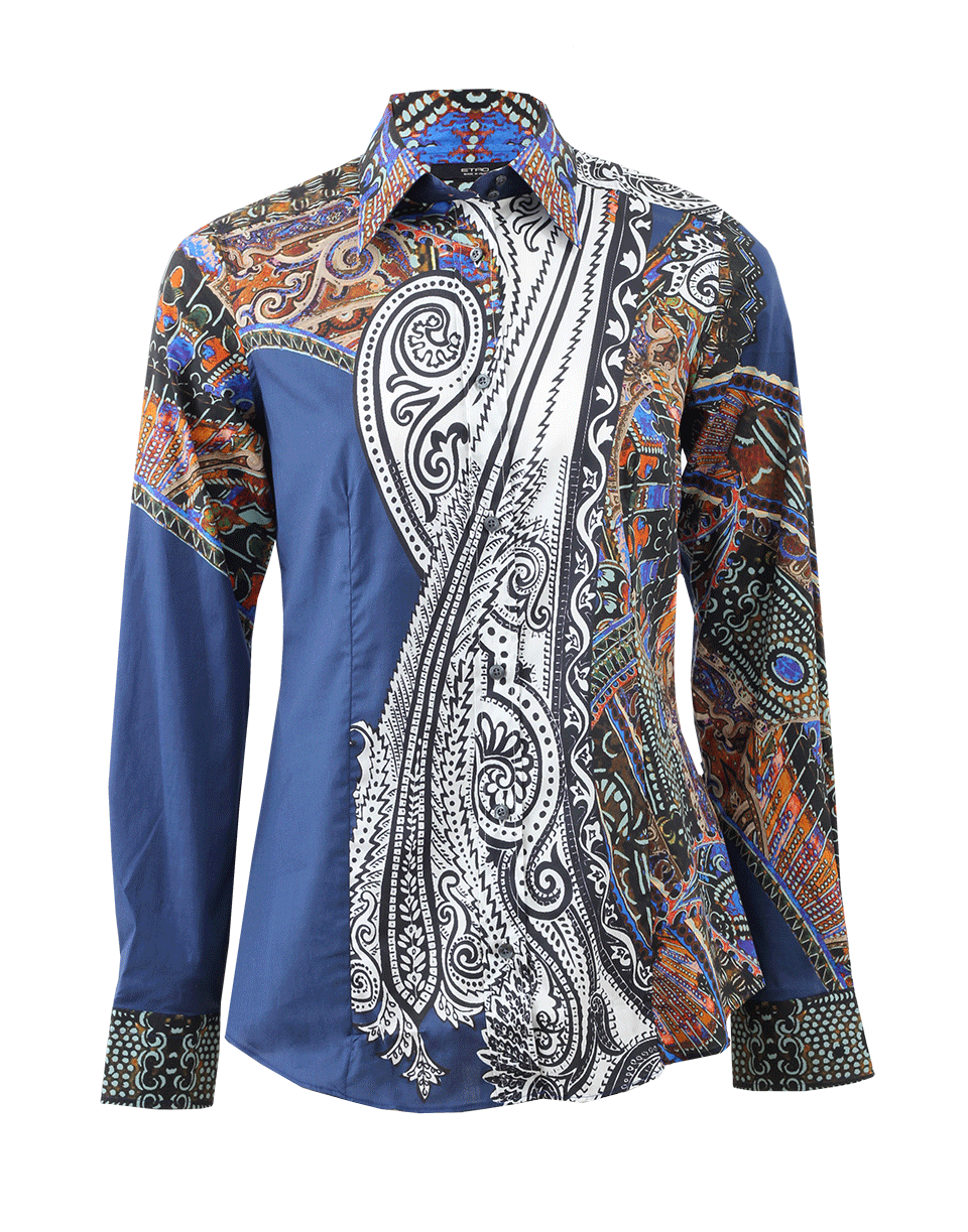 ETRO-Paisley Print Blouse-