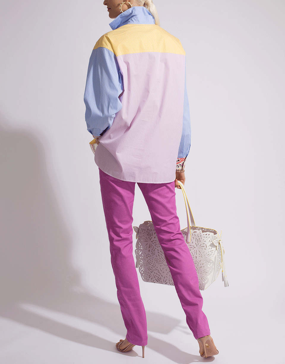 ETRO-Paisley Print Woodstock Shirt-