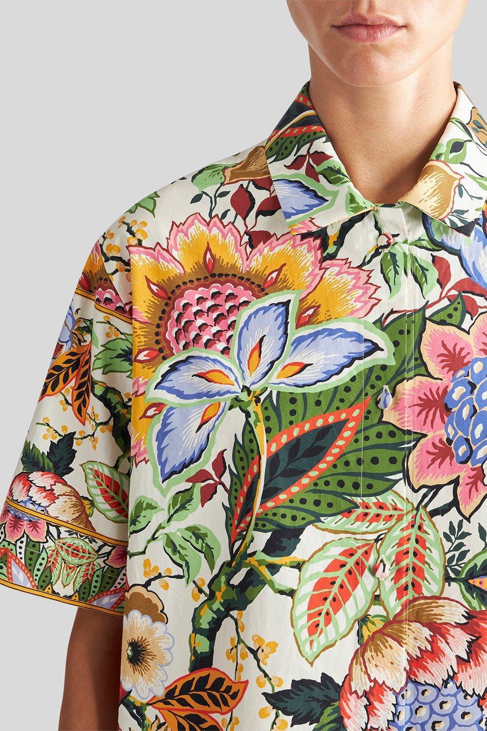 ETRO-Short Sleeve Camper Shirt-