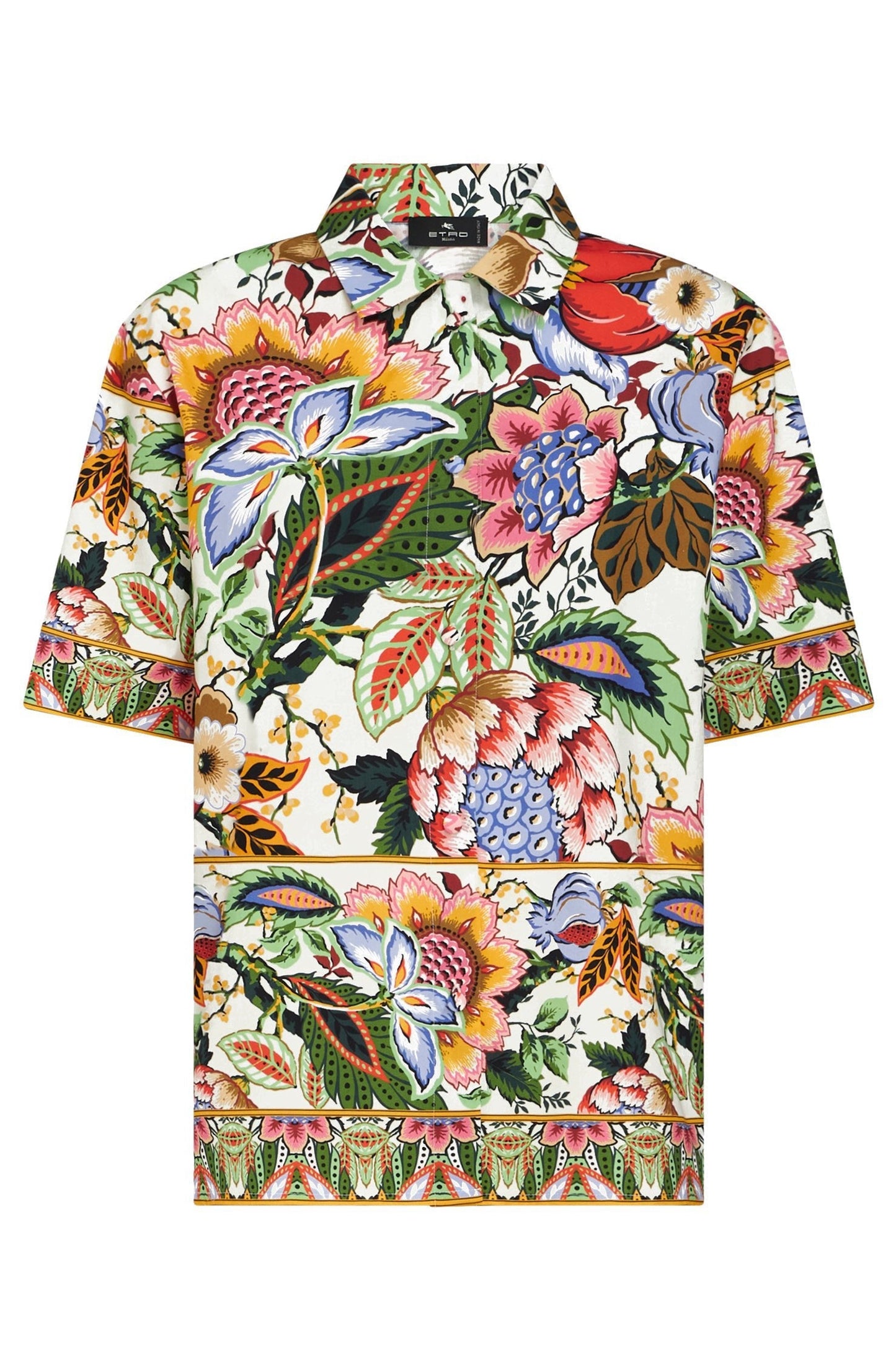 ETRO-Short Sleeve Camper Shirt-