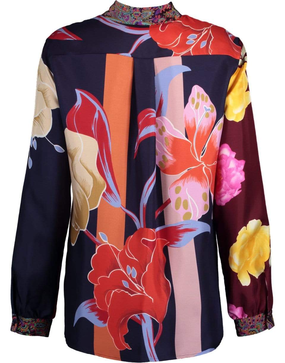 ETRO-Classic Floral Print Blouse-