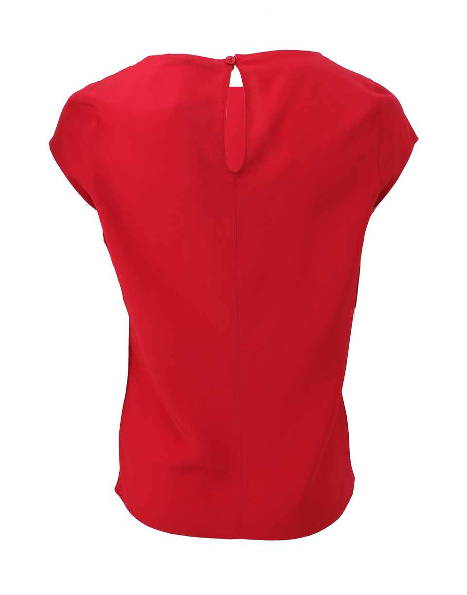 ETRO-Key Hole Blouse-