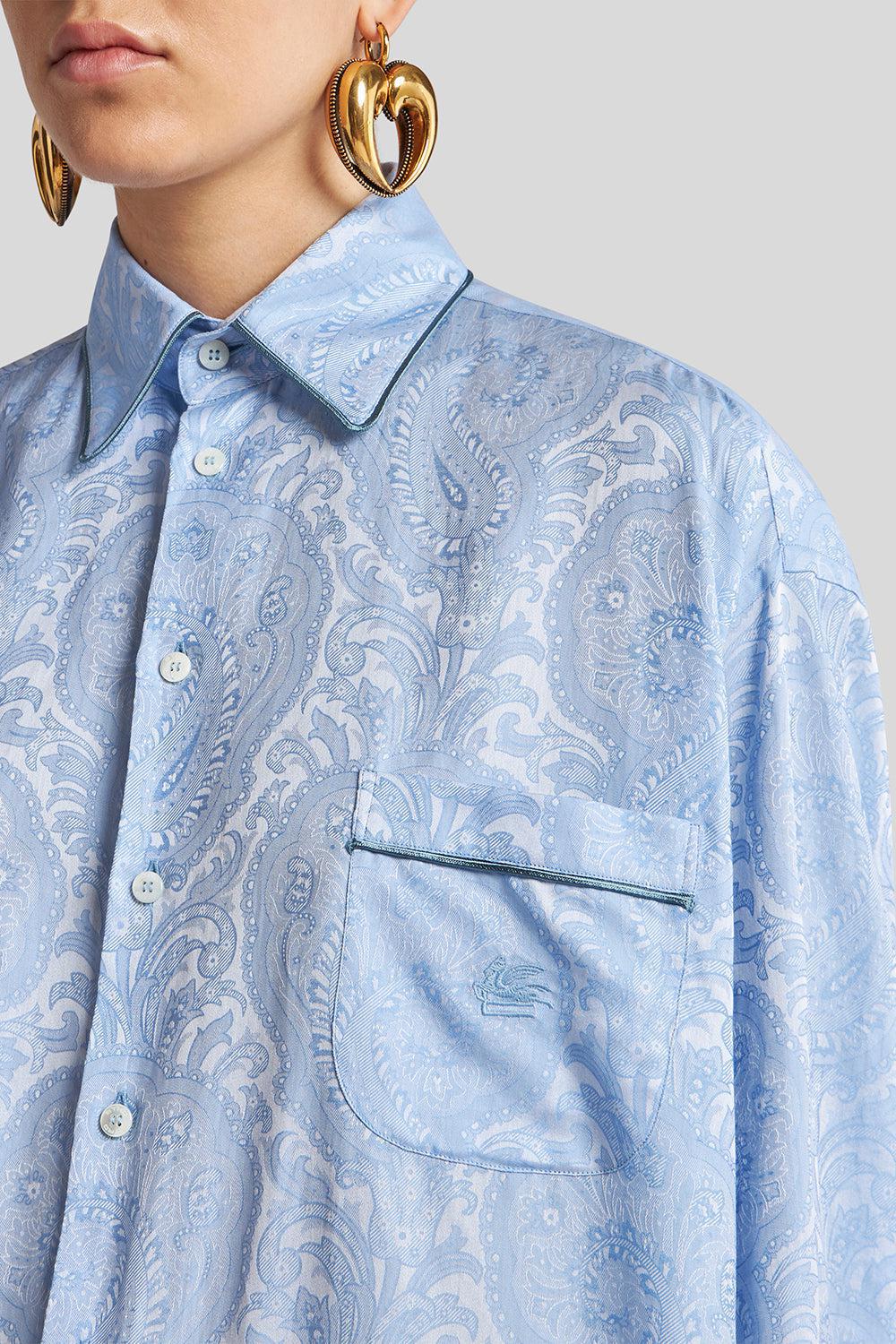 OVERSIZED BLOUSE-SKY BLUE-36-CLOTHINGTOPBLOUSE-ETRO