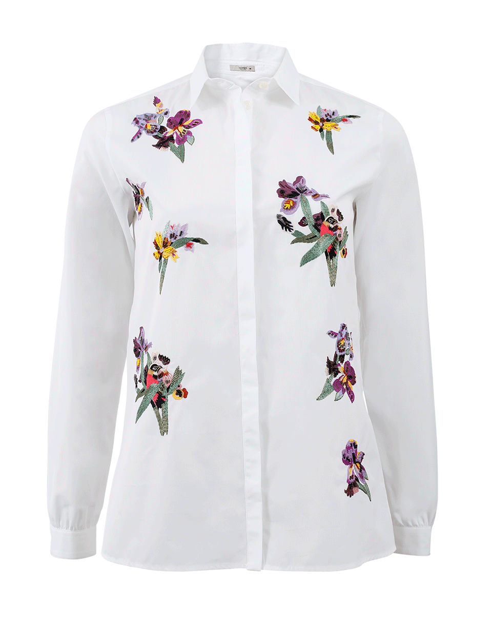 ETRO-Floral Button Down Blouse-