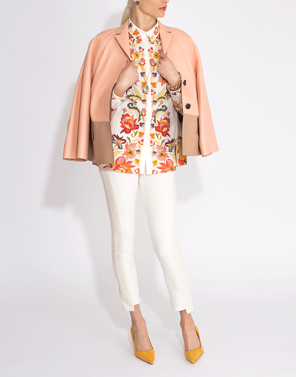 ETRO-Printed Cotton Mini Shirt-