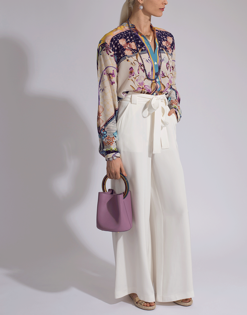 ETRO-Button Down Floral Print Blouse-