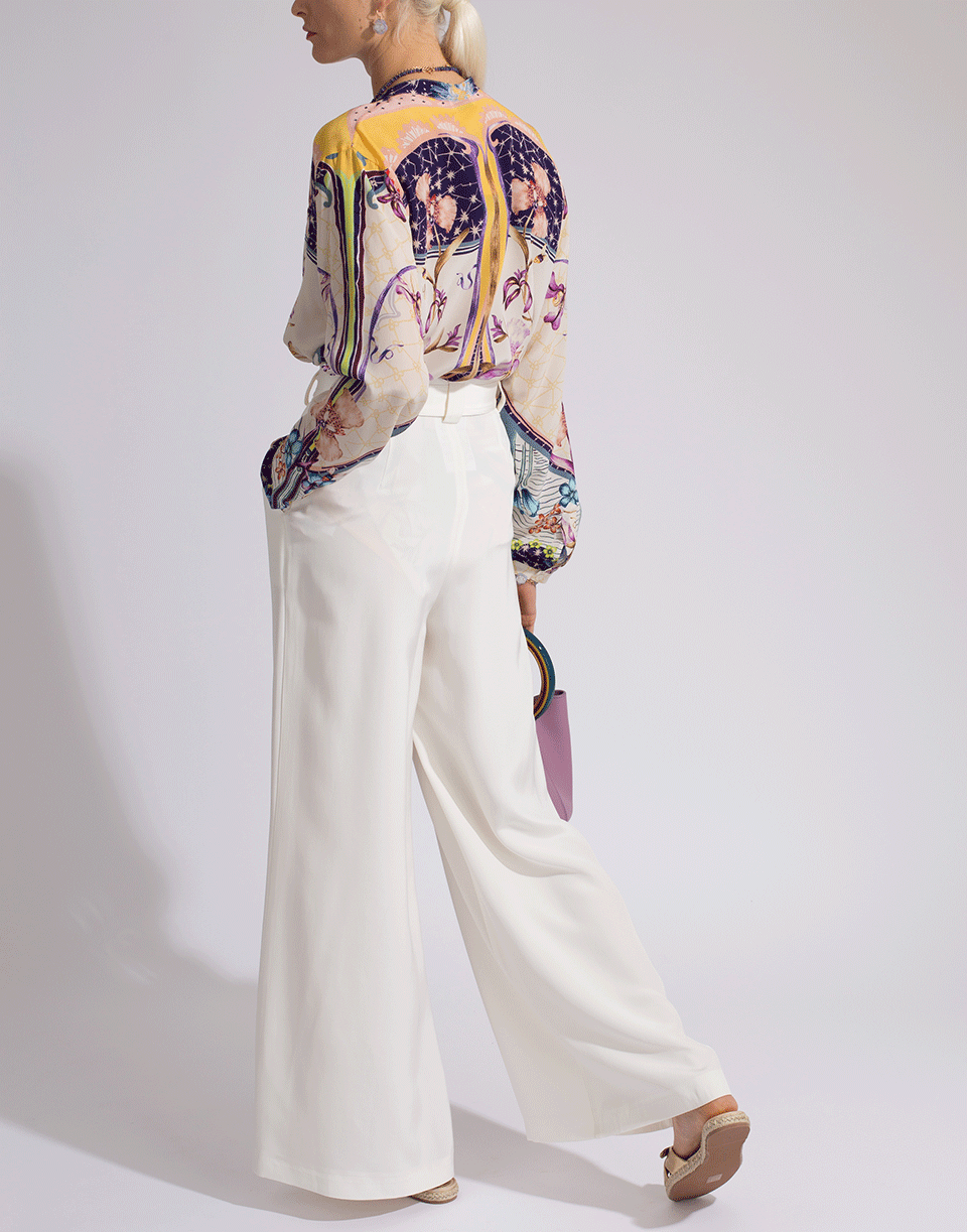 ETRO-Button Down Floral Print Blouse-