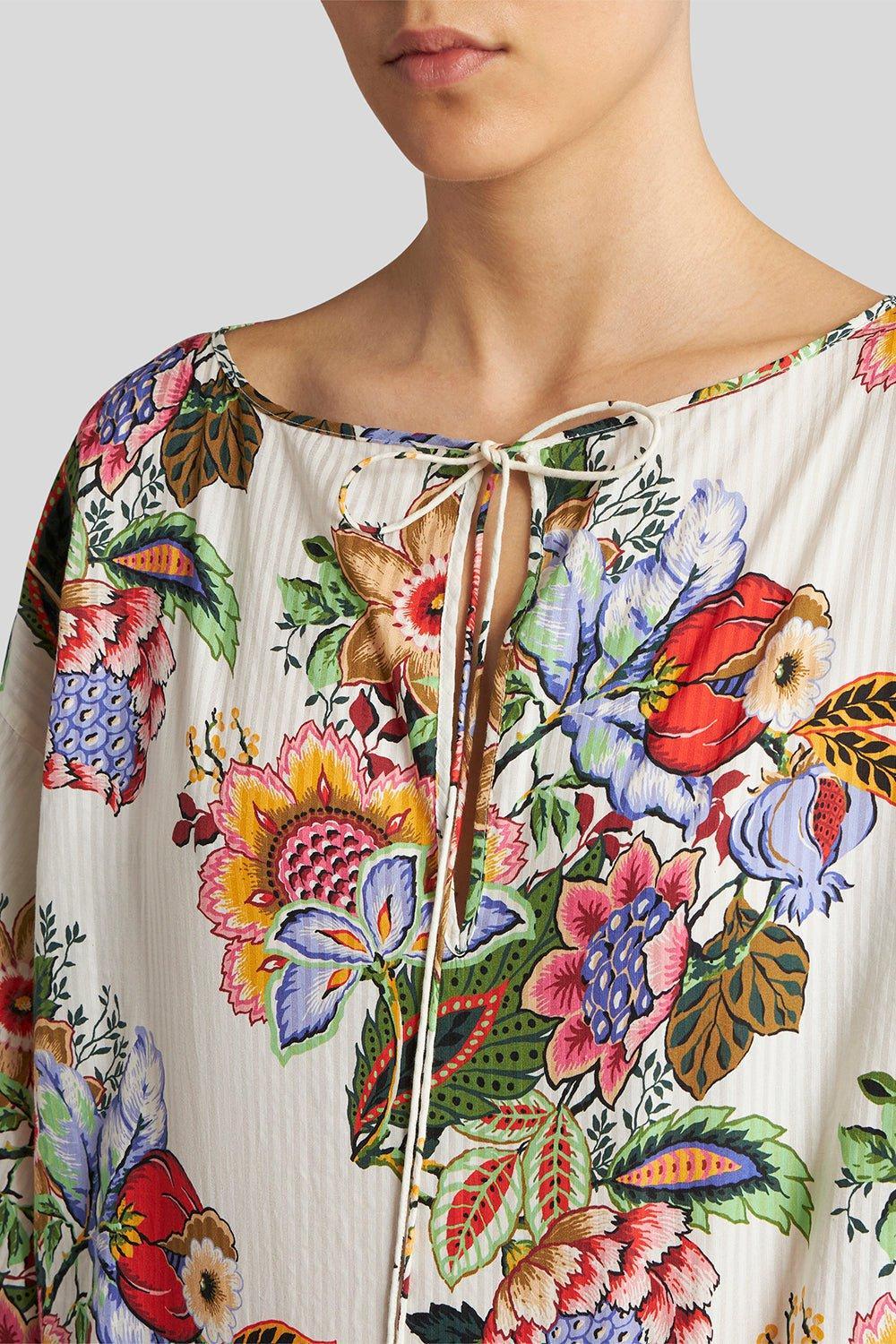 ETRO-Oversize Front Tie Top-