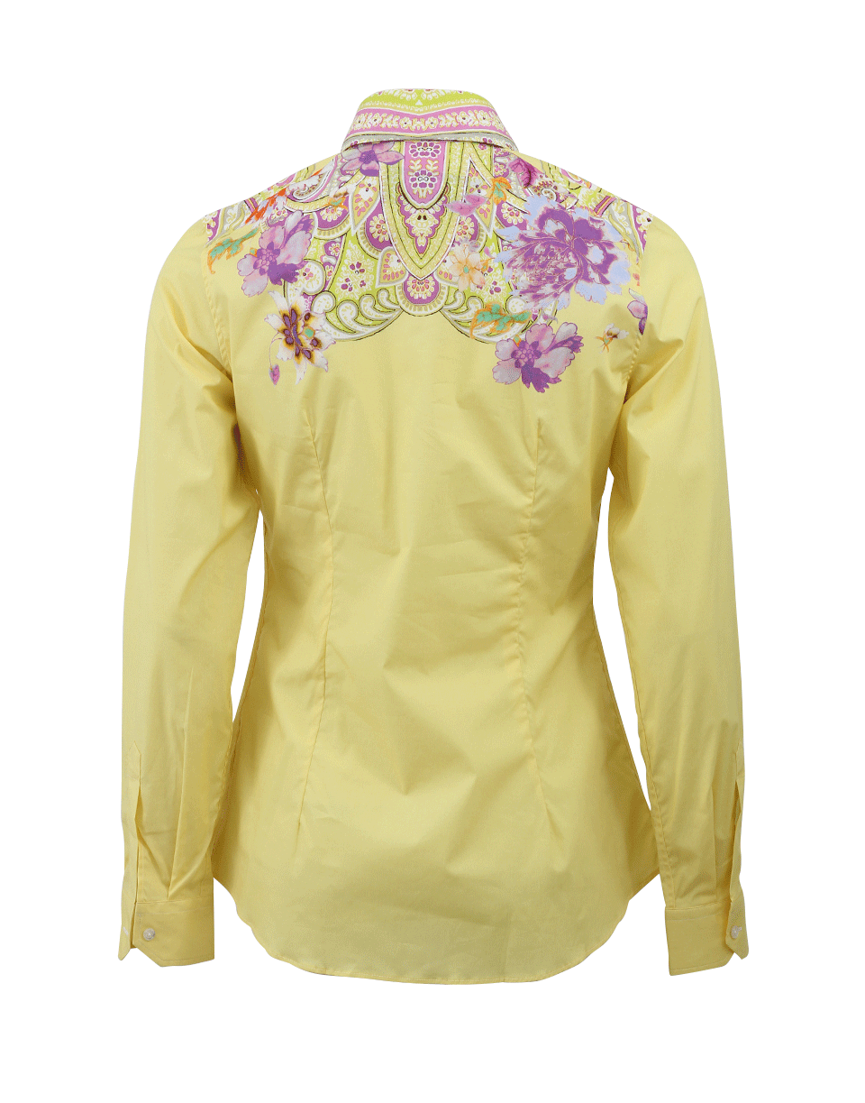 ETRO-Stretch Button Shirt-