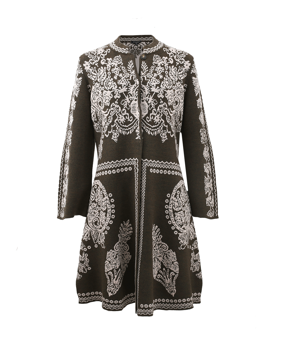 ETRO-Snap Cardigan Coat-