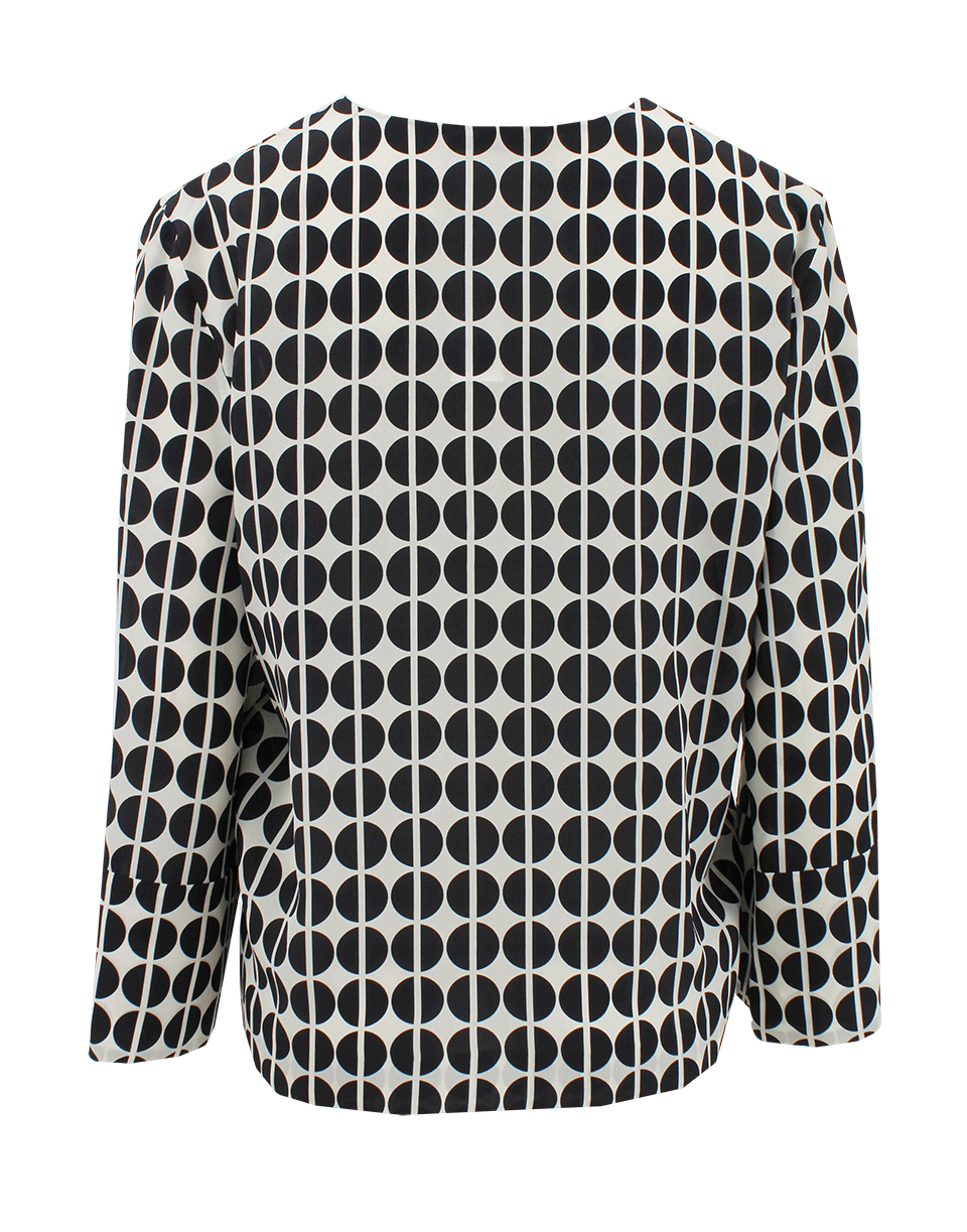 ETRO-Quarter Sleeve Print Pullover-
