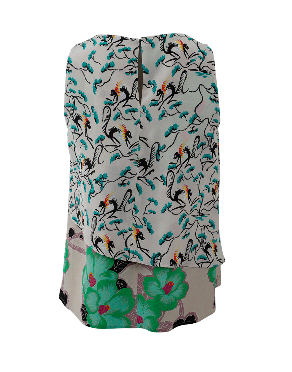 ETRO-Printed Layered Top-