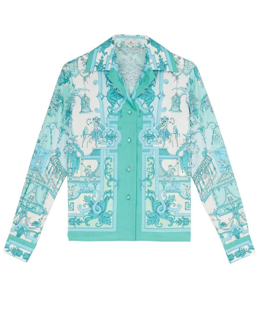 ETRO-Tree of Wonders Printed Button-Down Top-
